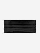 Cumberbund Luxury Velcro Strap Black