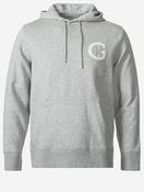 G Badge Hoodie Grey Melange
