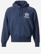 Vintage Fit Fleece Graphic Hoodie Blue