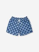 Turtle Print Swimwear Blue