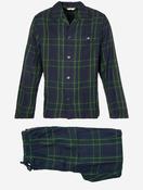 Flannel Check Pyjama Set Gift Box Forest Green