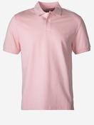 Two-Tone Short Sleeve Polo Washed Pink image