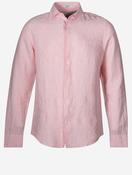 Regular Linen Shirt Pink image
