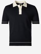 Cotton Modal Polo Evening Blue image