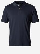 Interlock Short Sleeve Polo Evening Blue image