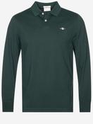 LONG SLEEVE POLO SHIRT-Tartan Green image