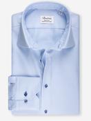 Fitted Houndstooth Shirt Blue image