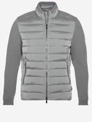 Hybrid Bomber Jacket-Grey image
