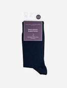 Plain Bamboo Socks Navy