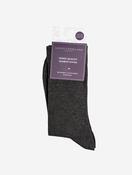 Plain Bamboo Socks Dark Grey