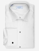 Contemporary Fit Pleated Dress Shirt White
