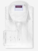 Superslim Fit Thomas Mason Twill Single Cuff White image