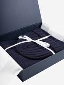 Luxury Hat &amp; Scarf Gift Set Navy image