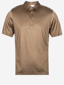 Silk Polo Brown