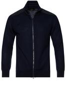 Belstaff Kelby Zip Cardigan-Dark Ink