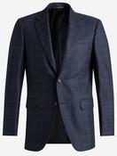 Check Wool Jacket Navy image