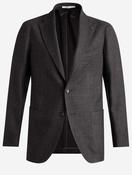 Houndstooth Single-Breasted Jacket Brown image