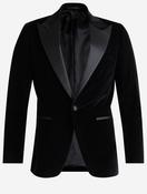 Velvet Jacket Black image