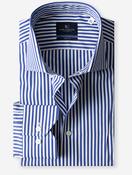 Slim Barstripe Shirt Blue image