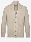 Shawl Cardigan Brown