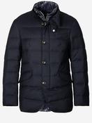 Short Coat With Insert Navy