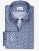Fitted Tile Mosaic Shirt Blue image