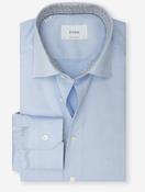 Contemporary Fit Pattern Inlay Shirt Blue