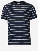 Multistripe Short Sleeve T-Shirt Evening Blue image