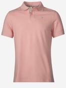 Tartan Piqué Polo Mineral Pink