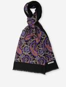 Borghi for Louis Copeland Double Wool Patterned Scarf