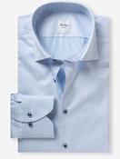 Regular Plain W/Inlay Shirt Blue image