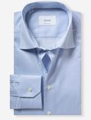 Contemporary Semi Solid Twill Shirt Blue image