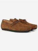 Wilmon Suede Low Lace Shoe Cognac image