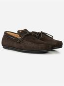 Wilmon Suede Low Lace Shoe Brown image