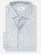 Slim Poplin Shirt-Blue image
