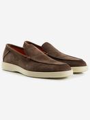 Slip On Suede Shoe Brown image