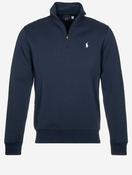Double-Knit Quarter-Zip Pullover Navy