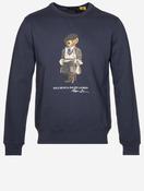 Polo Bear Fleece Pullover Blue