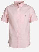 Regular Classic Oxford Short Sleeve Shirt Washed Pink image