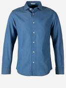 Regular Indigo Twill Shirt Semi Light Blue image