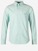 Classic Poplin Gingham Shirt Muted Turquoise image