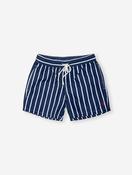 Stripe Slim Fit Swimming Trunk Cruise Navy