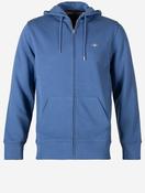 Regular Shield Full Zip Hoodie Vintage Blue