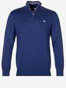 Classic Cotton Half Zip Rich Navy