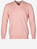 Classic Cotton V-Neck Knit California Pink Melange image