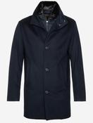 Cashmere Car Coat Navy