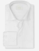 Contemporary Fit Semi Solid Textured Shirt White image
