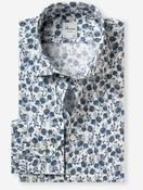 Regular Floral Shirt Blue
