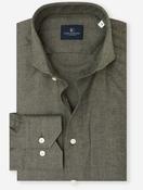 Herringbone Casual Shirt Green image