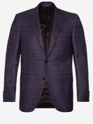 Check Jacket Wine